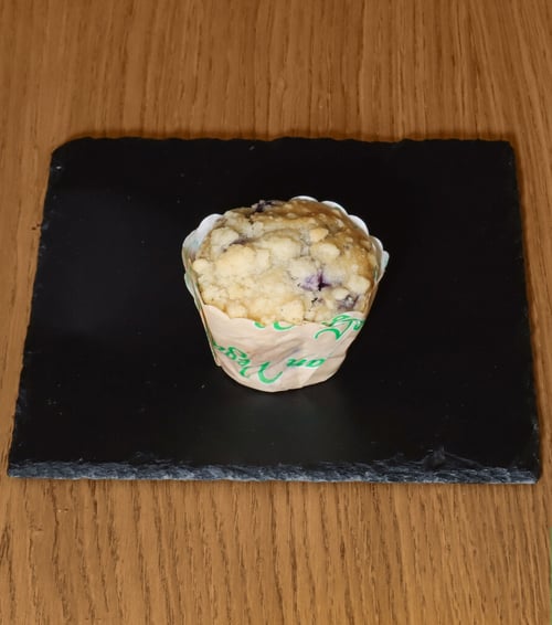 Veganer Blaubeere Muffin