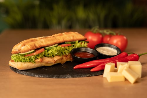 Piri-Piri Chicken Baguette