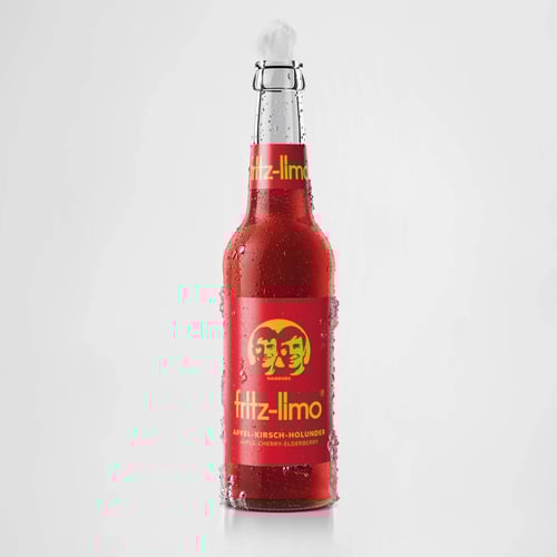 Fritz-Limo Apfel-Kirsch-Holunder