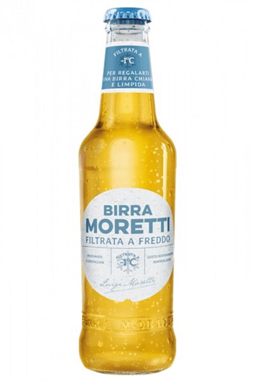Birra Moretti filtrata a freddo 0,33cl