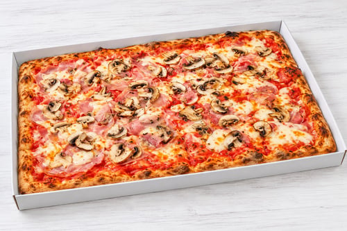 Pizza Prosciutto e funghi XXL