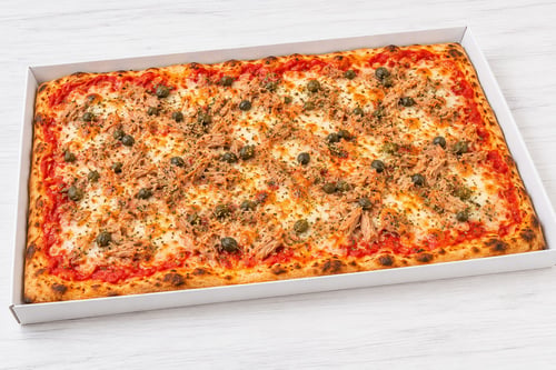 Pizza Tonno e Capperi XXL