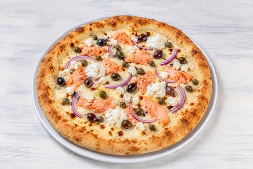 Pizza Salmone 