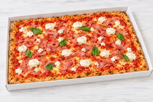 Pizza Prosciutto & Mascarpone XXL