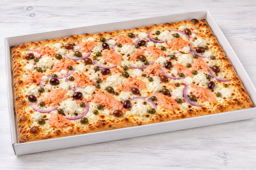Pizza Salmone XXL