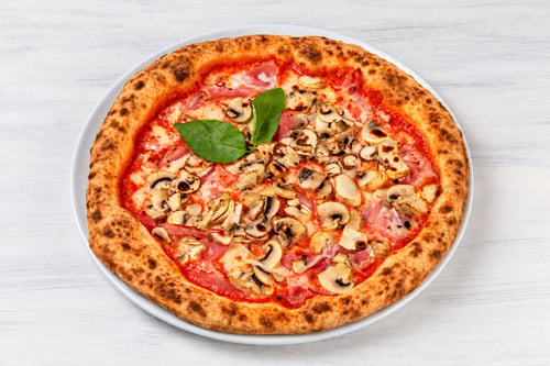 Prosciutto e funghi 32cm