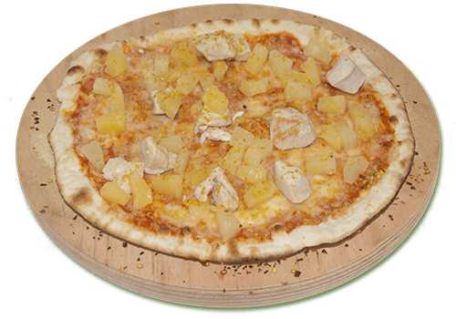 Pizza Hähnchen Hawaii