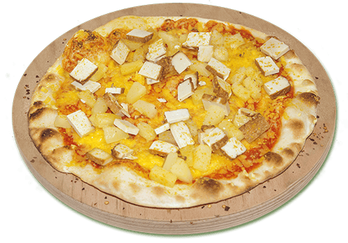 Vegan Pizza Tofu Hawaii