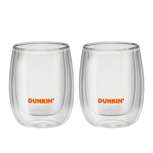 Dunkin' Set Latte Macchiato Glazen	