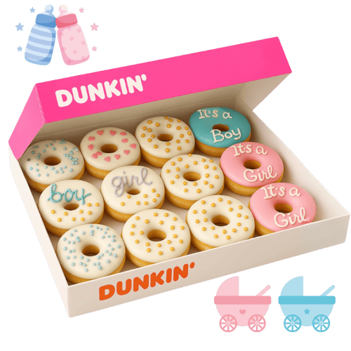 Baby Donut Box 12
