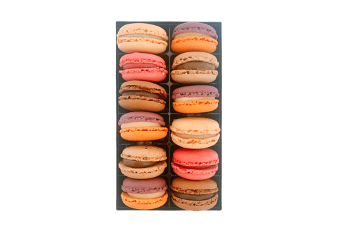 Macaron box 12	