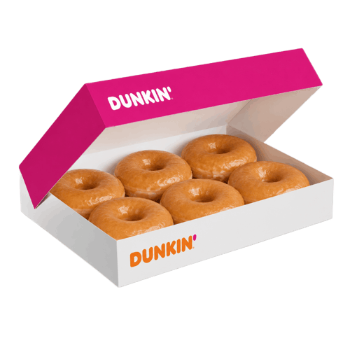 Donut Box 6 Original Glazed