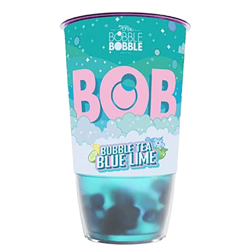 Popping Bubbles Blue Lime	