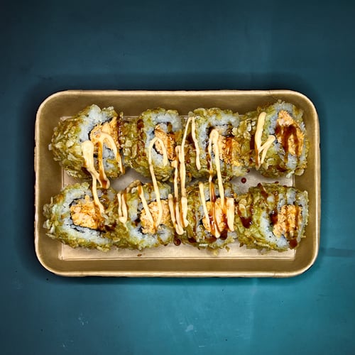 Rice Flakes Crispy Sake Tatar