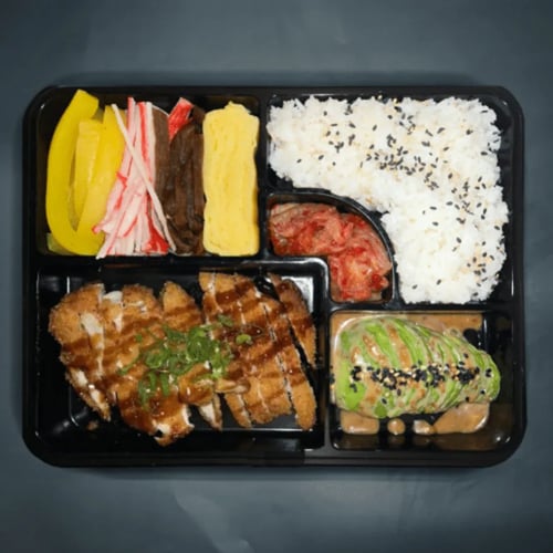 Bento mit Chicken Katsu