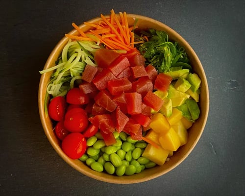 Tachibana Bowl mit frischem Gelbflossen Thunfisch