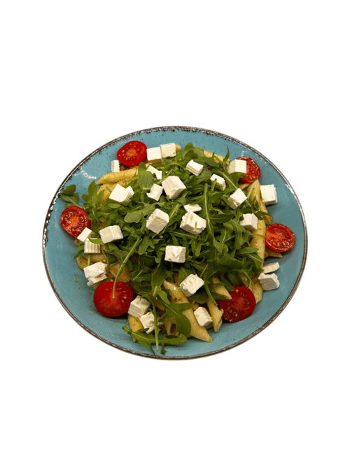 Penne mit grünem Pesto