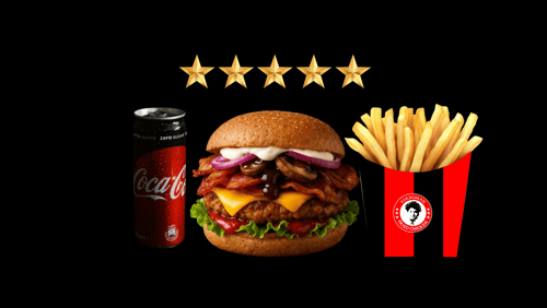 Chicken King Burger Menü