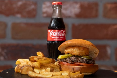 BBQ Burger Menü