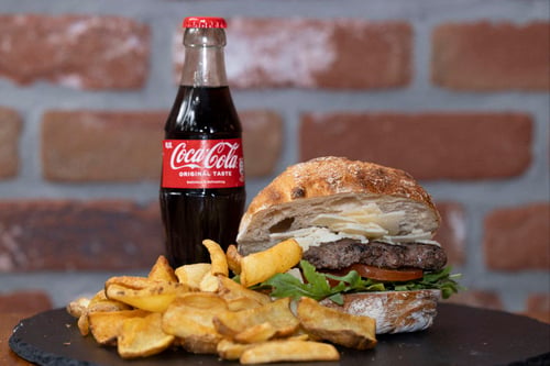 Italien Burger Menü