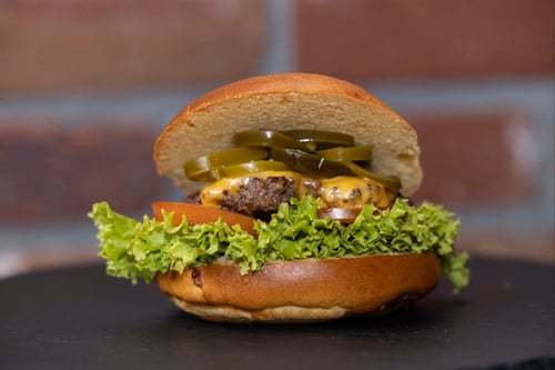 Chili Cheeseburger Einzeln