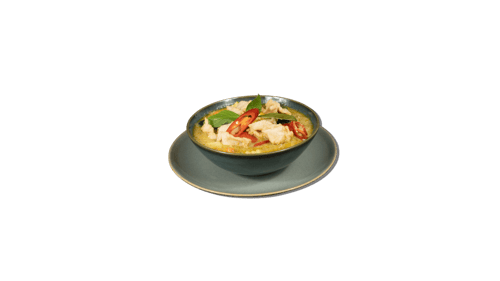 Green Curry mit Chicken