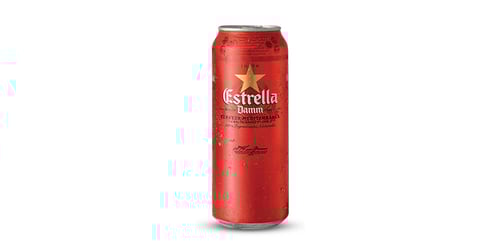 Bier Estrella Galicia  0,5l (Dose)
