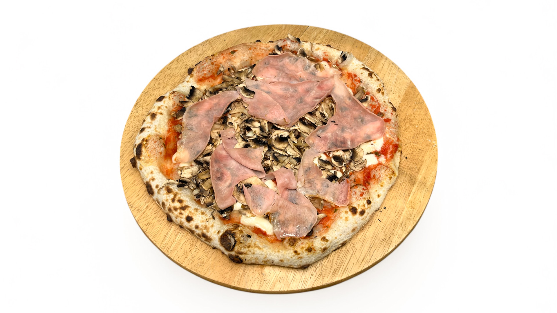 Pizza Prosciutto e Funghi