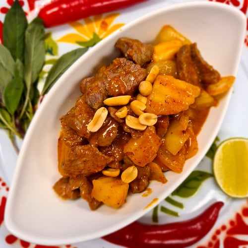 Rundvlees massaman curry