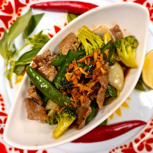 Rundvlees oestersaus