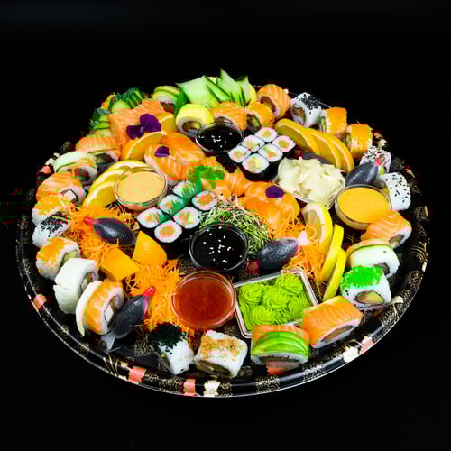 Sushi Mix Platte Lachs (40 Stück)