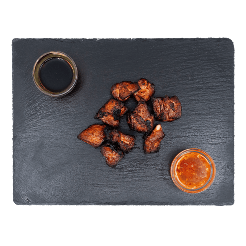 Pouletchunks vom Holzkohlegrill
