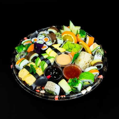 Sushi Mix Platte Vegi (30 Stück)