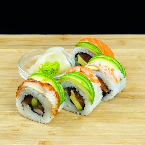 Uramaki Rainbow Roll