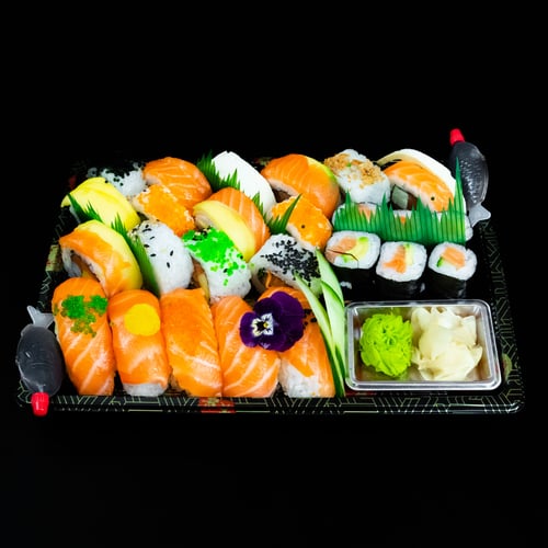 Sushi Mix Platte Lachs (25 Stück)