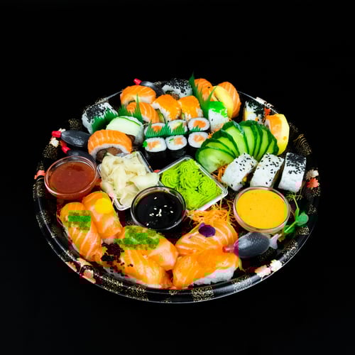 Sushi Mix Platte Lachs (30 Stück)