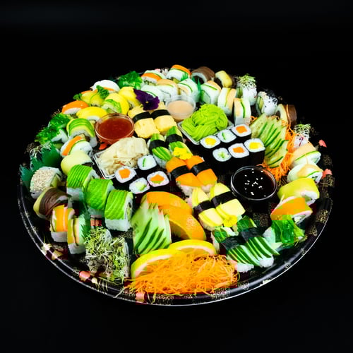 Sushi Mix Platte Vegi (55 Stück)
