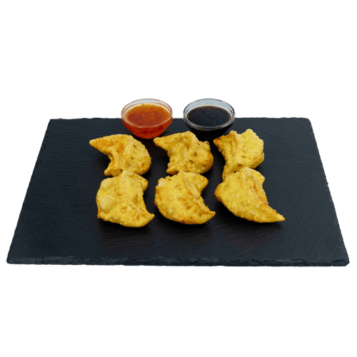 Swiss Cheese Momo's frittiert (10 Stück)