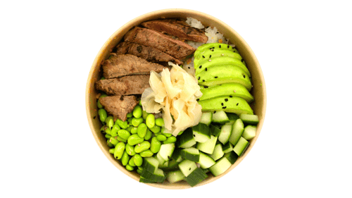 Rindfleisch Poke Bowl