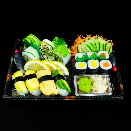All in One Vegi Mix Sushi (16 Stück)