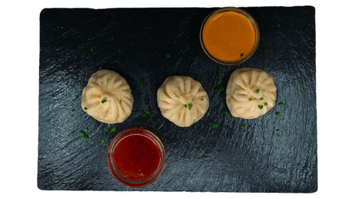 Momos gedämpft Vegi