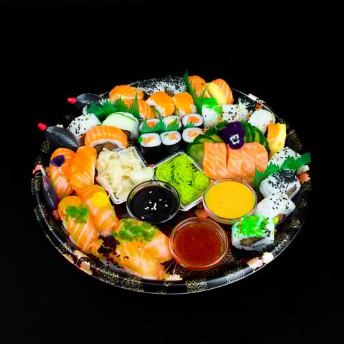 Sushi Mix Platte Lachs (35 Stück)