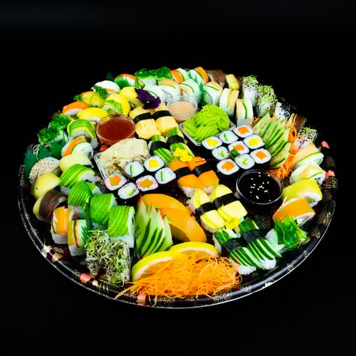 Sushi Mix Platte Vegi (65 Stück)