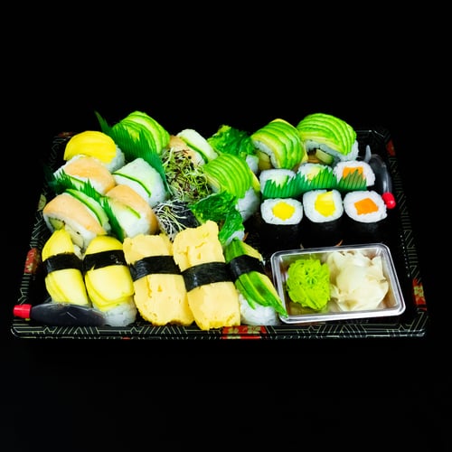 Sushi Mix Platte Vegi (25 Stück)