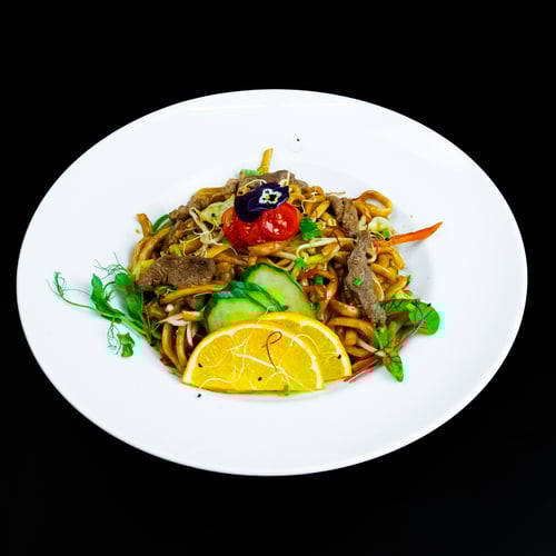 Udon Nudeln Rind