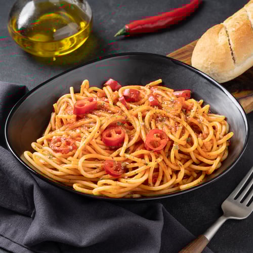 Pasta arrabiata