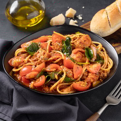 Pasta bolognese all-in