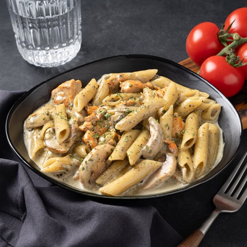 Pasta creamy truffle chicken