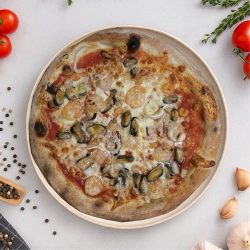 Pizza Frutti di Mare (Groß)