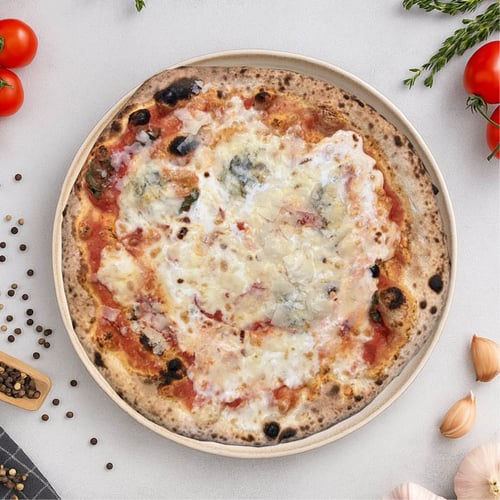 Pizza Quattro Formaggi (Groß)